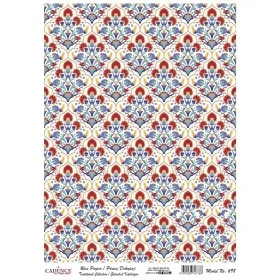 Model 698 Geleneksel Serisi Cadence Pirinç Dekopaj Kağıdı 30x42cm.